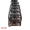 Halloween Black Lace Table Runner Halloween Table Decoration Skull Soft Table Runner Holiday Party Decoration Table Flag