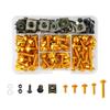177PCS M5 M6 Fairing Bolts Kit Screws For Suzuki GSXR 600 1000 Bandit V-Strom For YAMAHA YZF R1 R15 R3 R6 R125 MT03 MT07 MT10
