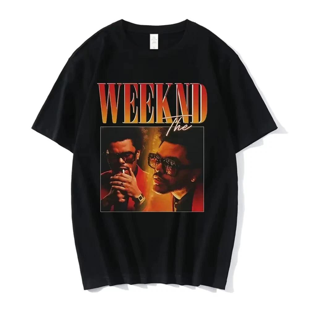 The Weeknd rapper Graphic T Shirt Y2K Streetwear Starboy Tee Unisex XS-3XL S