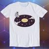 Cosmic Sound Vinly Astronaut Planets Solar System Sun Meme Funny Gift T-Shirt E582