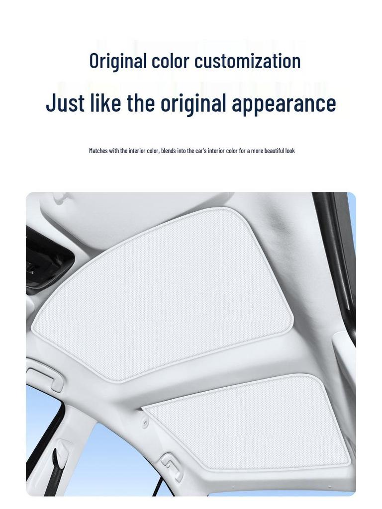 Toyota Camry Sunroof Silicone Electrostatic Sunshade