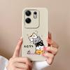 For Infinix Zero 30 4G 5G Case Cute Dinosaur Leopard Print Pattern Liquid Silicone Protective Back Cover For InfinixZero30 Funda