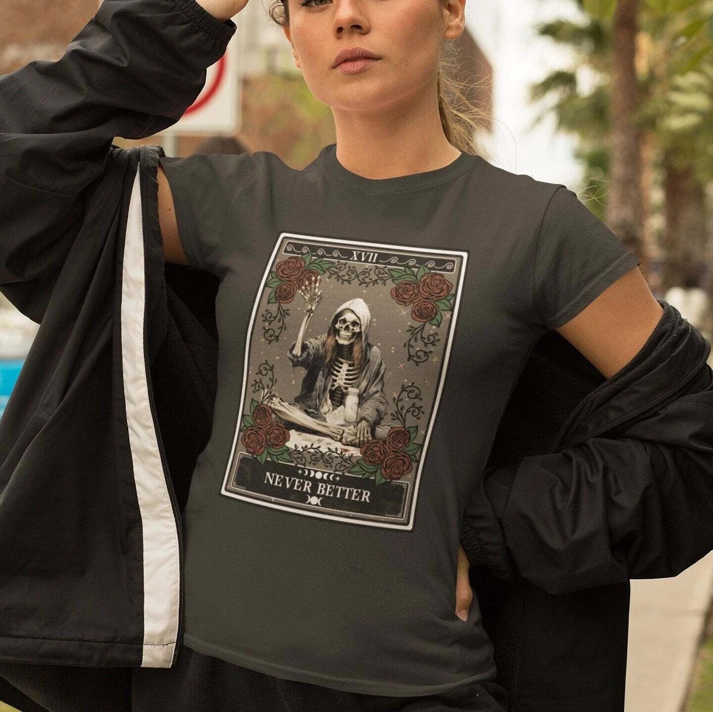 Never Better Skeleton Shirt XL