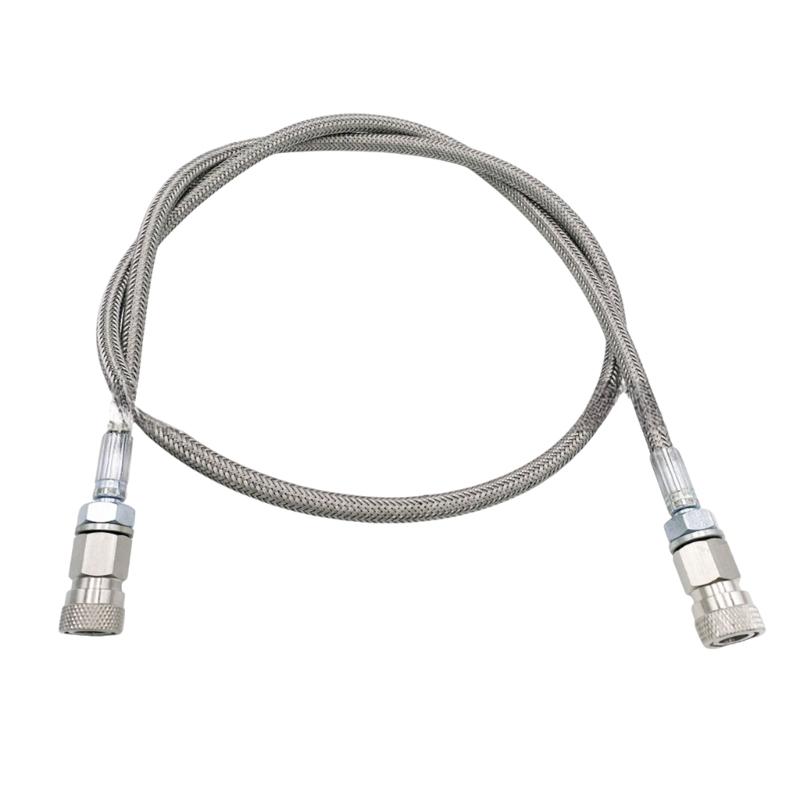 Set Adattatore Tubo CO2 per Macchina Sodas con Tubo Resistente all'Usura Accessori Sodas Adattatore Tubo per Bombole CO2 con Tubo Lungo