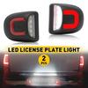 For Chevrolet Suburban Avalanche Tahoe 6000K White LED License Lights Plate 2Pcs