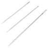A34R 30Pcs Large-Eye Stitching Sharp Thick Needles, 5 Sizes Stainless Steel Sewing Needles Kit For Embroidery And Hand Sewing