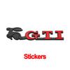 Insignă Metalică 3D Capotă Față Grilă/Autocolante Mașină GTI Pentru Volkswagen Jetta Lavida Bora polo 2018 passat b6 b8 mk6 golf R Rline Bora GJ4