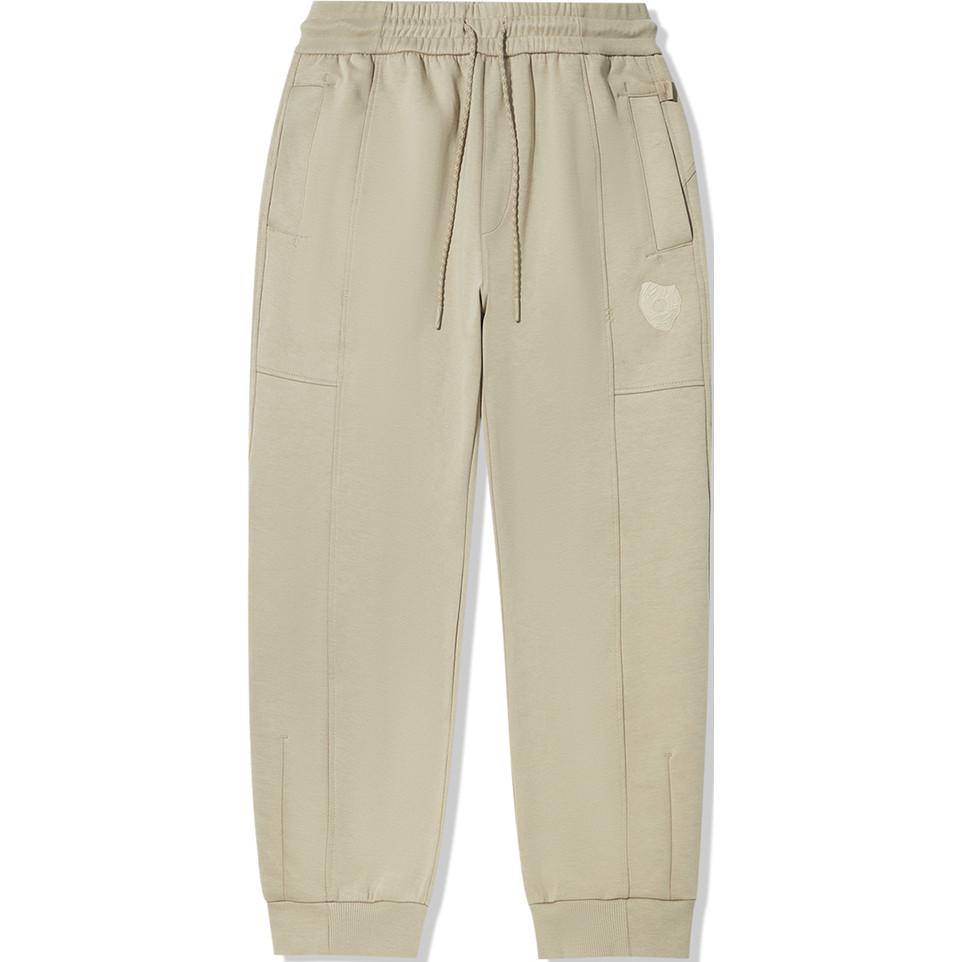 

Li Ning X Джеки Чан Коллаборация Серия Кунг-фу Повседневные Простые Свободного Кроя С манжетами На кулиске Вязаные Спортивные Брюки Мужские брюки Темно-зеленый AKLV611-5 S