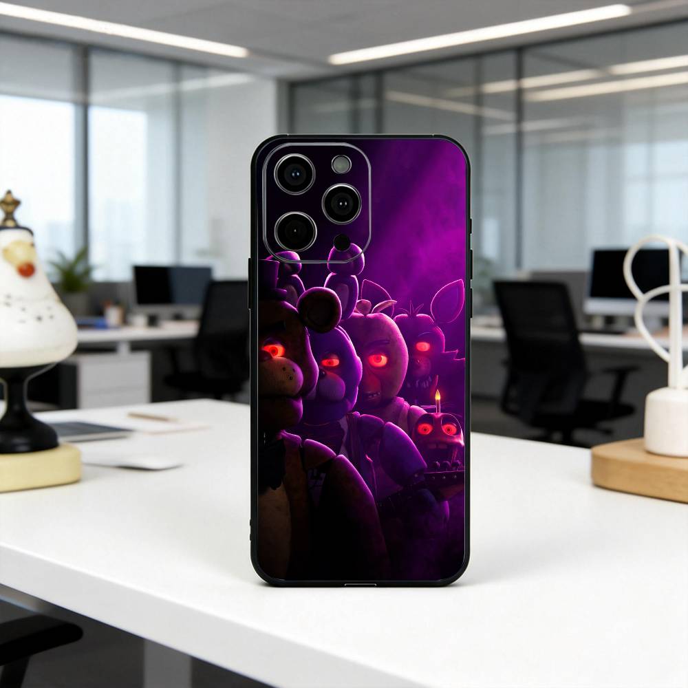 Horror Five Nights At F-Freddys Handyhülle Silikon Weich Für IPhone 17 16 15 14 13 12 11 X XR Plus Pro Max Plus