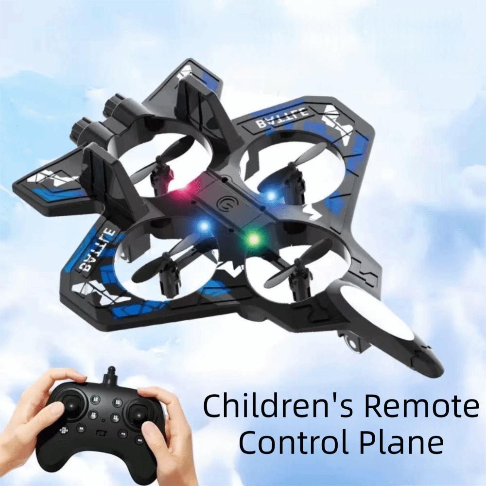 Rechargeable Four Motor Helicopter Toy EPP Foam RC Hobby Jet Plane  Parent-child Interaction