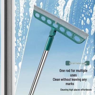 180 Grad Drehbarer Faltbarer Glas- & Bodenwischer für Küche & Badezimmer
