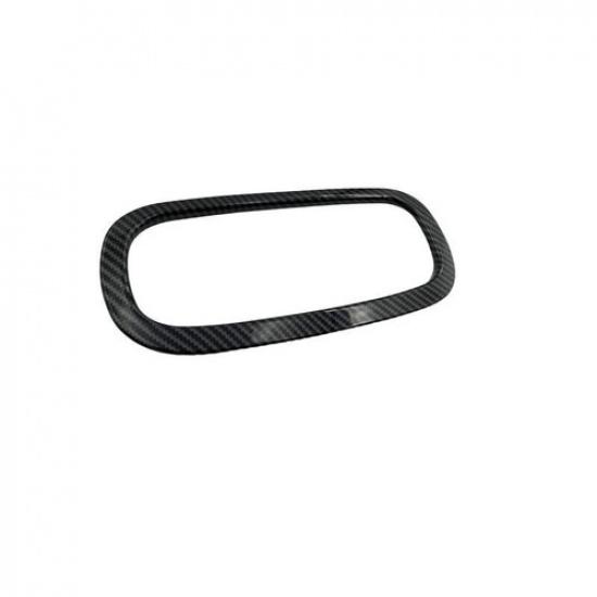 Carbon Fiber AC Switch Panel ABS Central Console For Benz Smart Fortwo 15-20