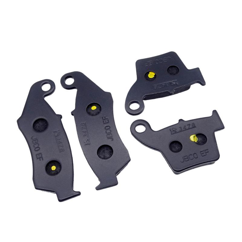 Motorcycle Front/Rear Brake Pads For HONDA CRF250R CRF250X 2004-17 CR125R/250R CR125/250 R 02-07 CRF450R 02-16 CRF450X 05-17 4.8