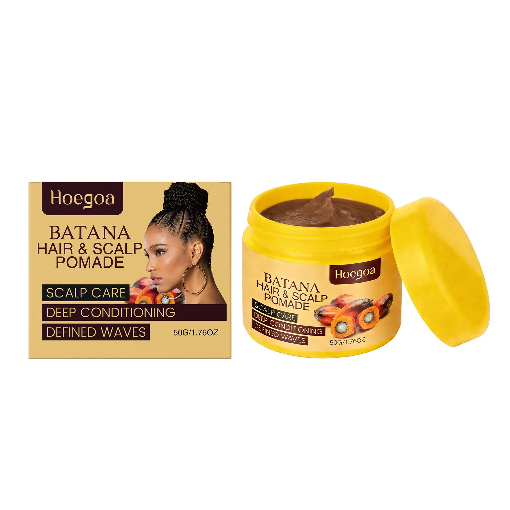 HOEGOA Batanapo Wave Hair Wax: Daily Curl Styling and Shaping Care.