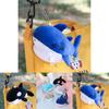 Cute Shark Blue Whale Orcinus Orca Plush Doll Pendant Wallet For Kids Gift And Accessories