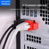 VZON RJ45 Ethernet Cable Lock (100 Pack)