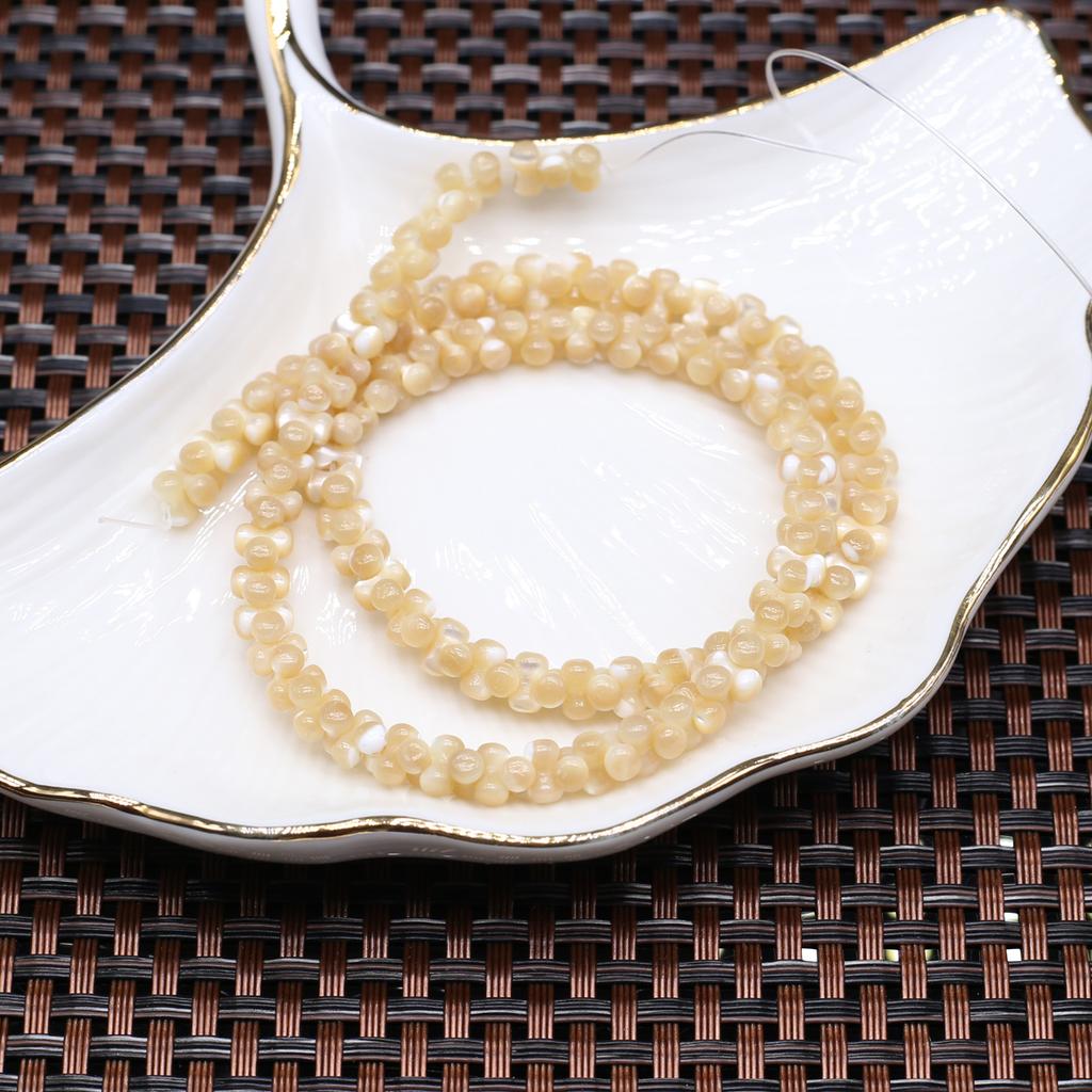 Mew Style Shell Beads Natural Freshwater Shell Small Bone-Shaped Beads 3x6mm For Jewelry Making DIY Necklace Bracelet Earrings Accessory