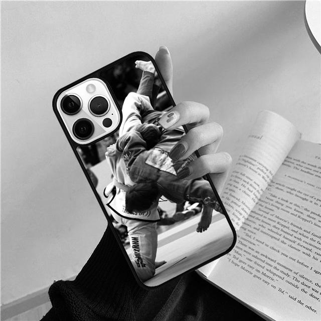 sport Martial Art MMA Fight Jiu Jitsu Phone Case For iPhone 17 Air 16 15 14 13 12 Pro Max 11 Pro Max Plus Coque