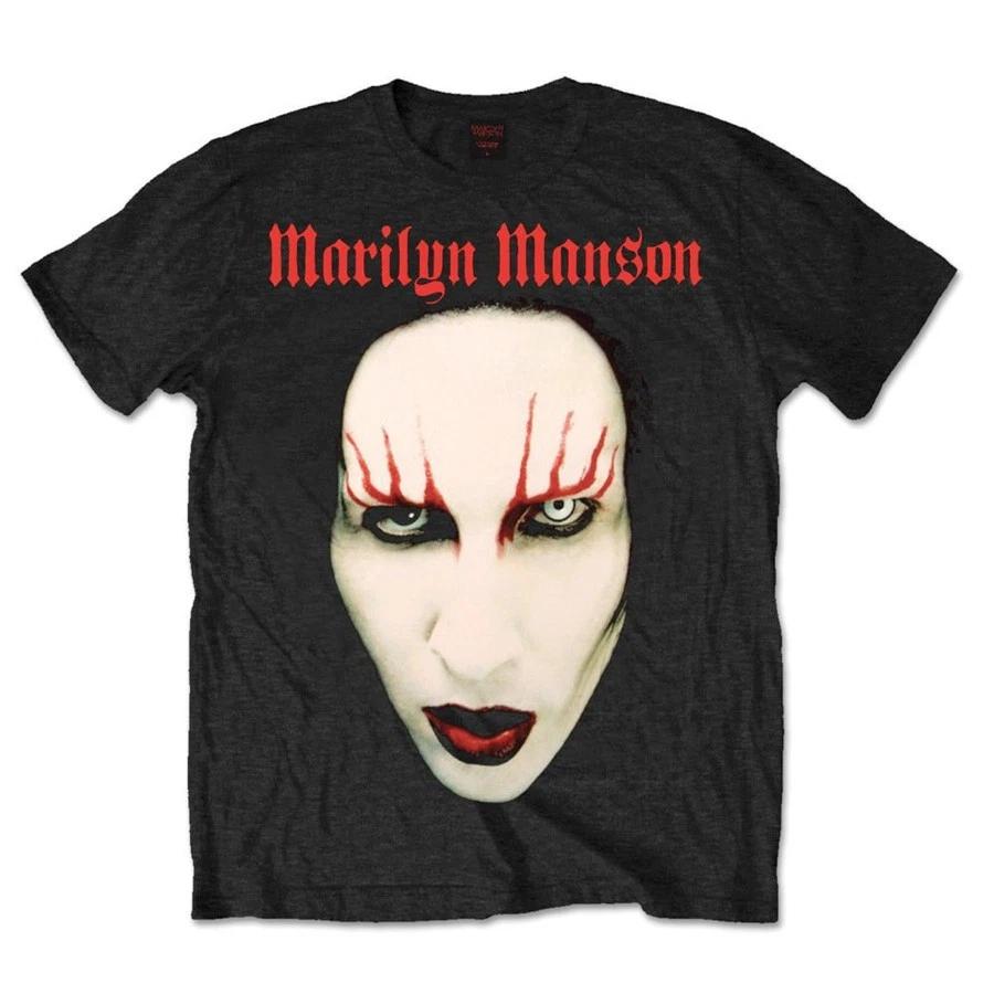 Marilyn Manson - Red Lips - Black t-shirt XL