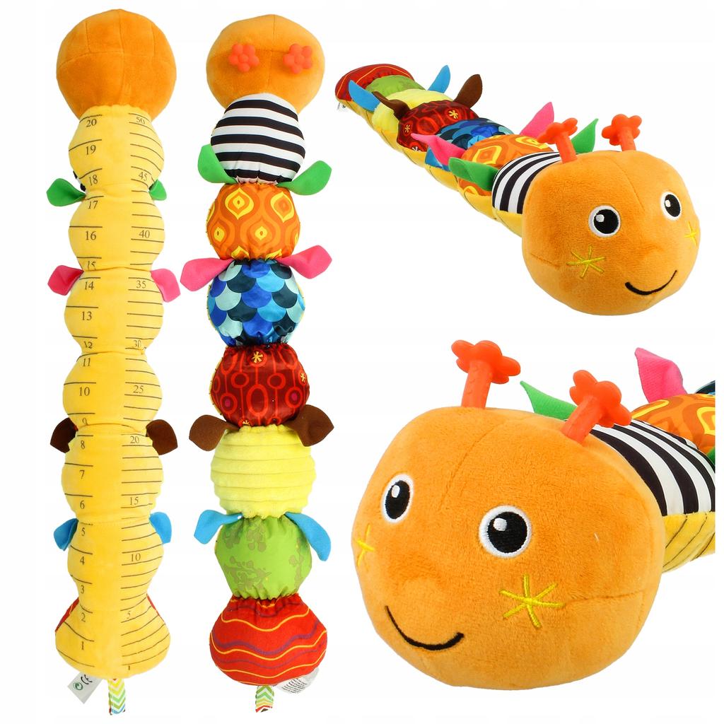 [PACZB] Sensory toy for babies plush anti-stress caterpillar Z3490