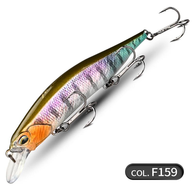 MEREDITH JBR-110SP Jerkbait 110mm 17g Suspending Minnow Pike Bass JBR-110SP