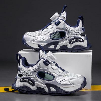 Girls' Summer Mesh Breathable Running Shoes - Casual Sports Footwear for Children