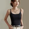 Traceless Ice Silk Sling Vest with Chest Pad, Beautiful Back, Bottom Layer, Outer Wear Underwear, Thin Top, Thin Style.