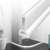 1pcs 1M Bathroom Shower Water Stopper Dam Barrier Seal Strip PVC Self-adhesive Practical Accessories