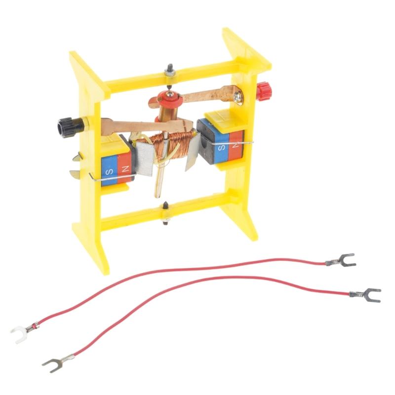 Open Type D C Motor Model Physics Experiment Device Simple Assemble for Visualizing Internal Mechanisms in Education