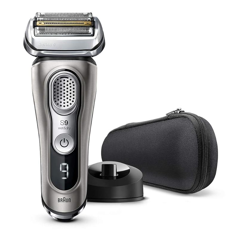 

brown mens electric shaver series 9 5 cut system Can be washed with water/shave in the bath 9345s-V