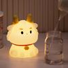 Silicone Night Light Innovative Cute Animal Shape Colorful Lighting Tap Control Dimmable Nursery Night Lights for