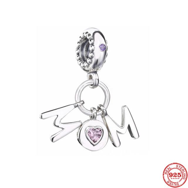 Charms Nou Sosire Mărgele Argint Sterling 925 Cruce orbitoare Dragoste Inimă Parfum Pandantive Se potrivesc brățării originale Bijuterii