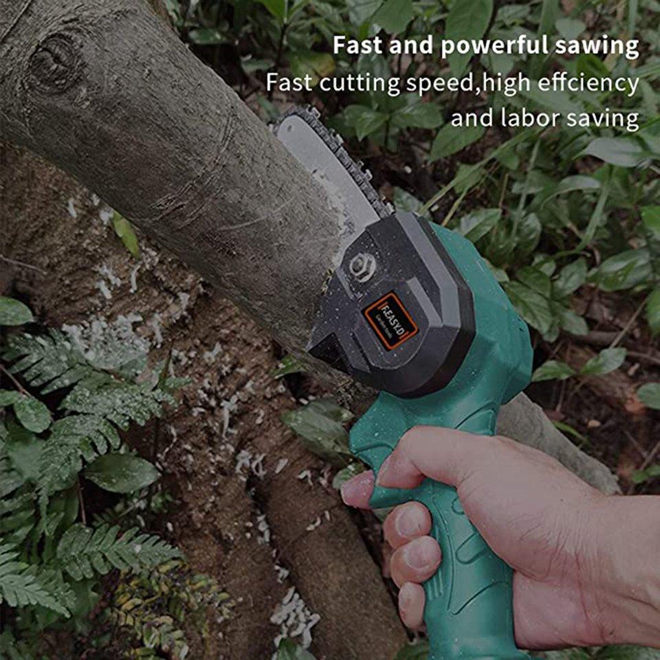 Buy Electric Pruning Saw Mini Chainsaw Cordless Electric Professional