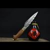 7Cr17Mov Stainless Steel Forged Knife Meat Cleaver Boning Knife Outdoor Camping Fishing Kitchen Chef Knives Cutter