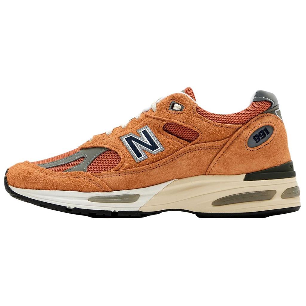 New Balance 991v2 Made In England Gold Earth Unisex Sneakers Orange U991OV2