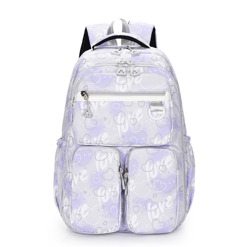 School bag, refrigerator-type door opening, student school bag, women's lightweight and large-capacity burden reduction, dream backpack