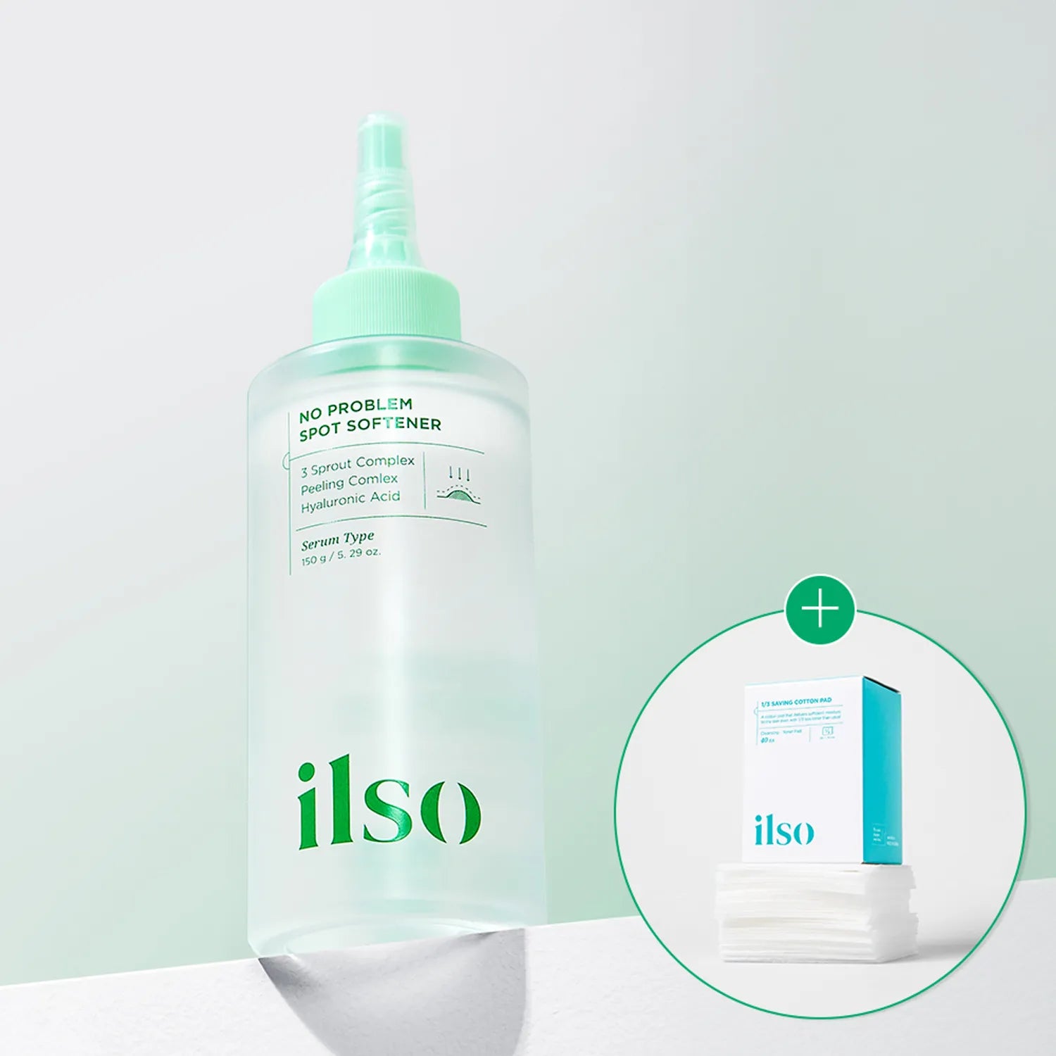 ilso No Trouble m Spot Softener 150g Set (+40 Cotton Pads) 150g