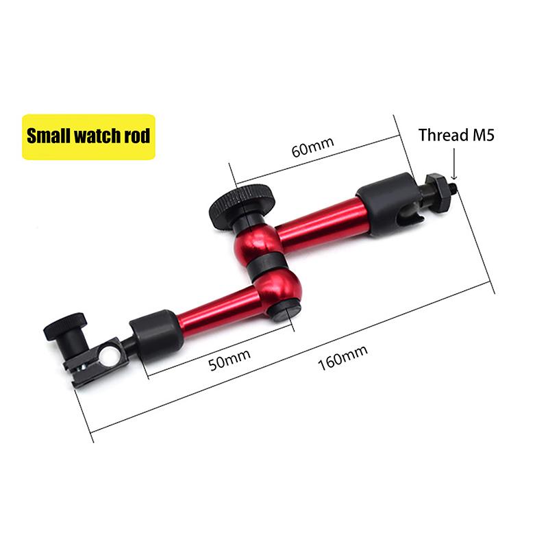 10Mm Dial Indicator Magnetic Base Stand - Precision Center Finder Measurement Tool For Equipment Calibration & Machining