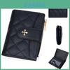 Crossborder Fashion Womens Short Wallet With Multiple Card Slots And Letter Printed For Daily Use
