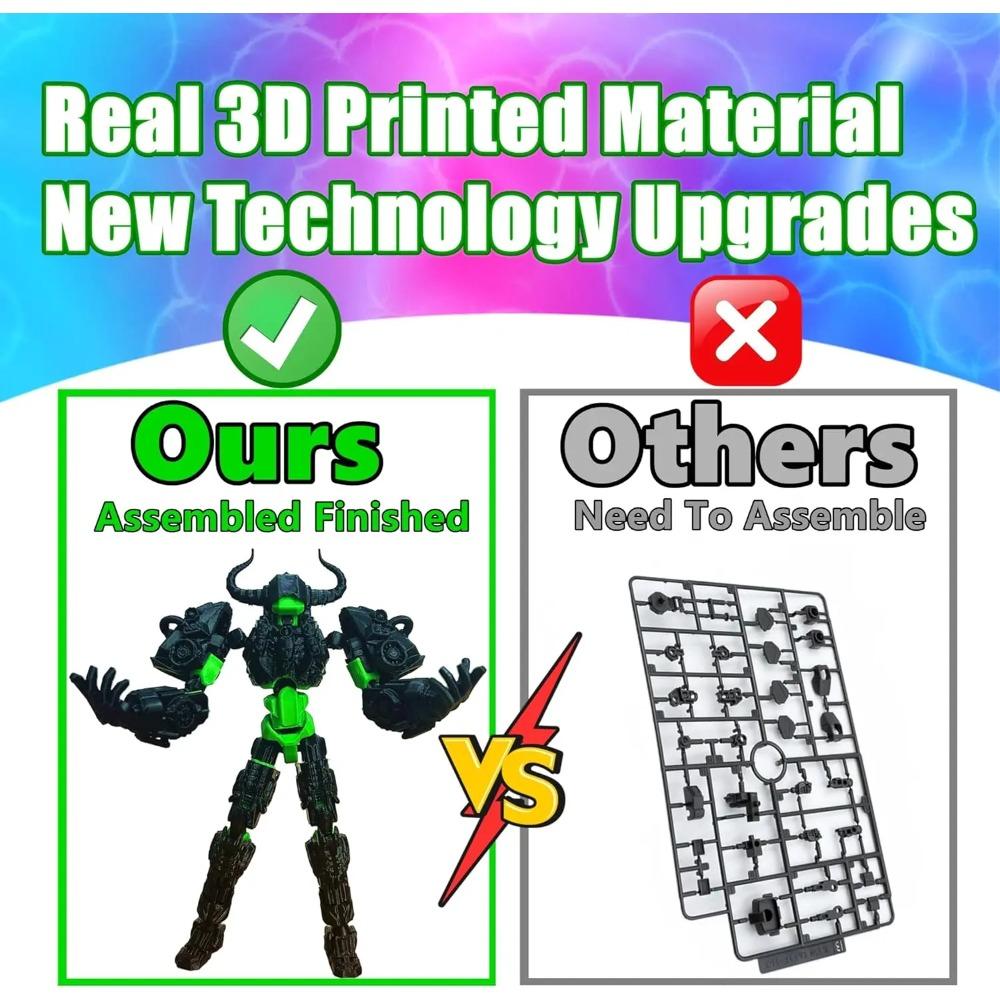 Figurine de Acțiune Titan 13 Figurină T13 Imprimată 3D Articulații Multiple Mobile Figurină de Acțiune Norocos 13 Figurină de Acțiune Nova 13 Dummy