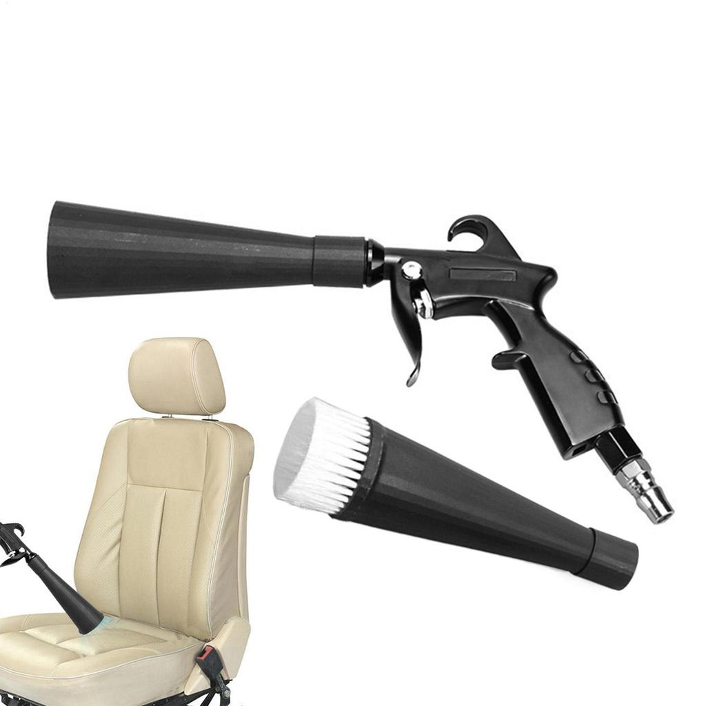 Air Blower Auto Cleaner Handheld Car Interior Cleaning Detailing Blower Kit With Nozzle For Quickly Blasts Dirt Dust Auto