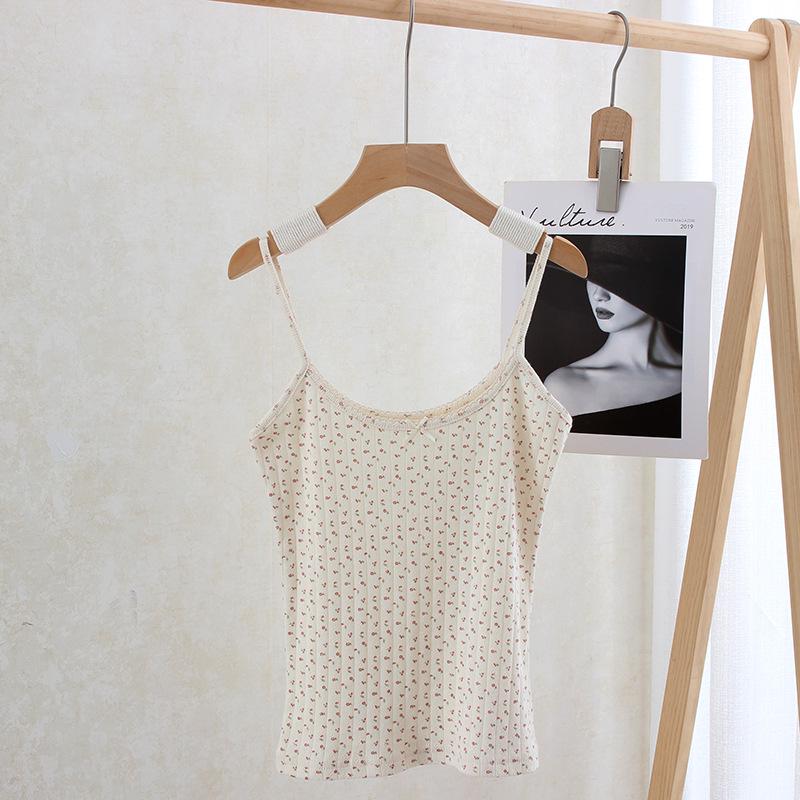 Baumwoll-Ärmellose Weste mit Schleife im Hong Kong-Stil für Damen