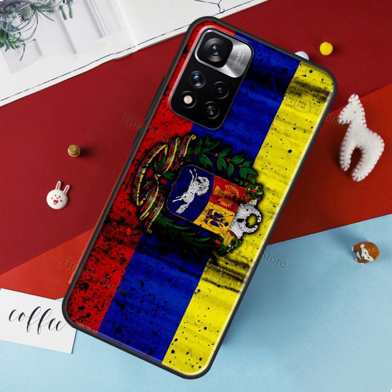 Venezuela Flag Coat Of Arms For Xiaomi Redmi Note 10 Pro Case Cover For Redmi Note 11 Pro 8 9 9S 10S 9A 9T 9C Coque