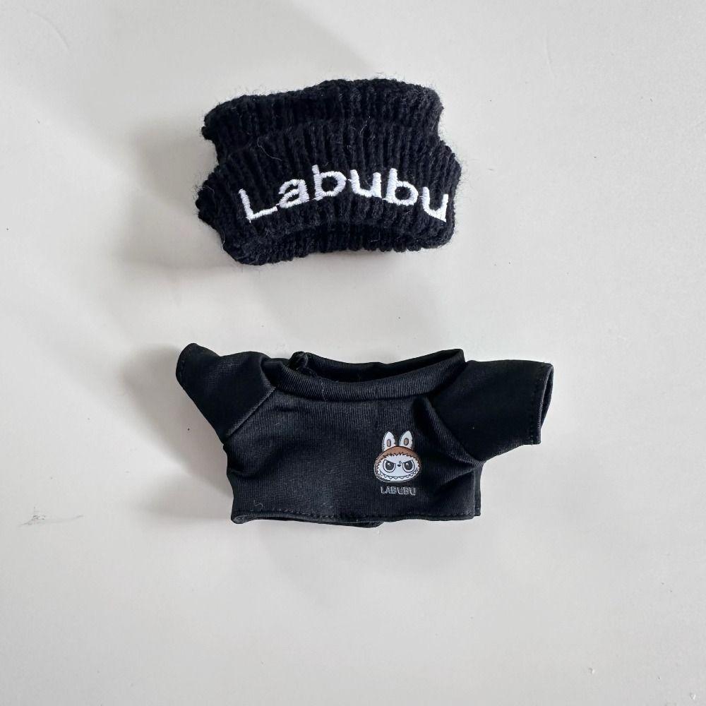 Pullover Sitzparty Labubu Puppenkleidung Hoodie Mini Baumwollpuppenkleidung Baby Anhänger