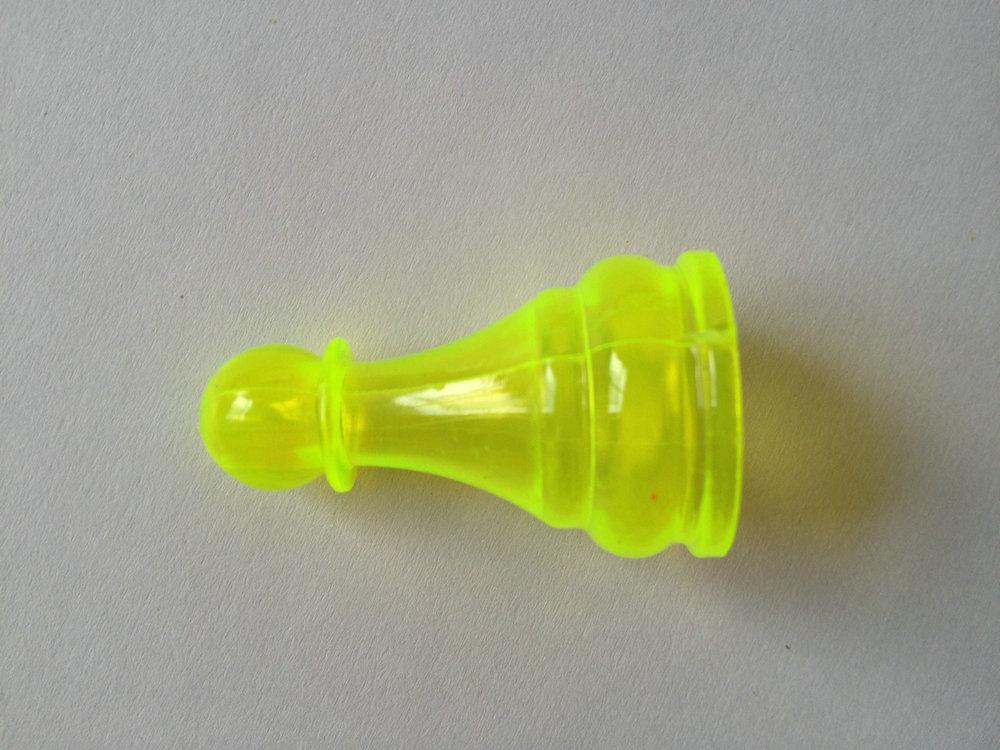 50 Stuks 3,2*1,8cm Transparante Plastic Schaakpionnen Stukken Bord Kaartspel Onderdelen Accessoires Bordspellen Stukken 5 Kleuren