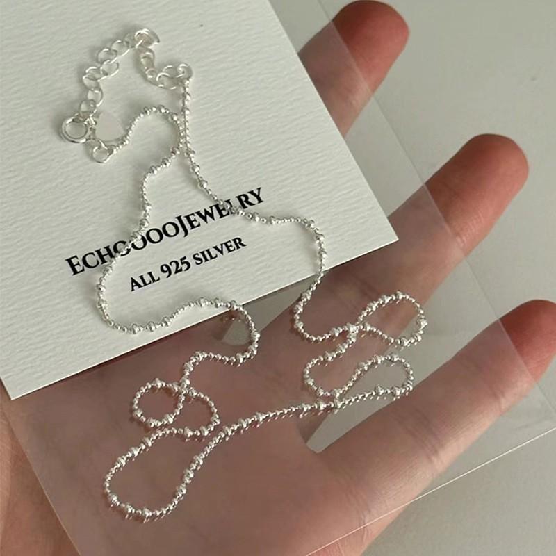 BELLA BOX Super Flashy Car Round Bead Necklace For Women, A Rare Item On Instagram, A Star-shaped Glittery Collar Chain.