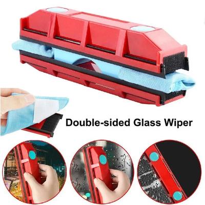 Limpiacristales Magnético Limpiador de Doble Acristalamiento 8-20mm Herramienta de Limpieza para Hogar en Altura Ventanas de Doble Acristalamiento