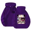 Japanese Anime My Hero Academia Hoodies Kawaii Harajuku Manga Graphic Zipper Coats Printed Streetwear Sweatshirts Unisex Pullovers Tops