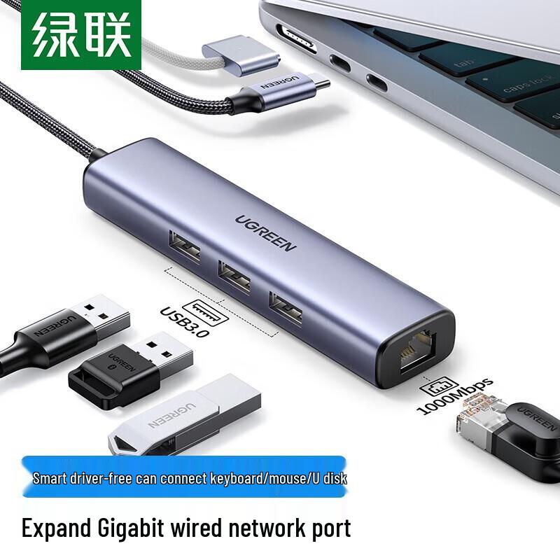 UGREEN CM475 Type-C 4-in-1 USB Hub