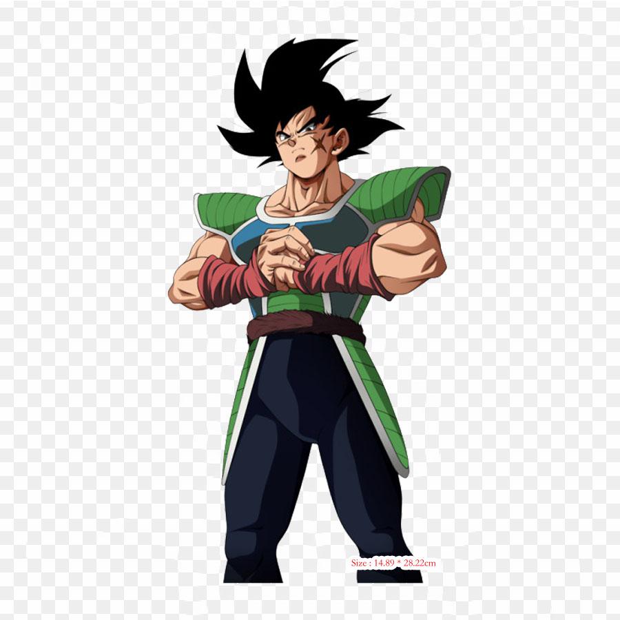 Patches For Clothes Bag Iron On Thermal Stickers Dragon Ball Super Botamo Vegeta Goku Pattern Washable Heat Transfer